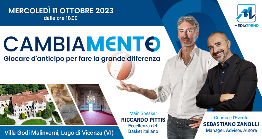 Evento 11 Ottobre 2023: IL CAMBIAMENTO