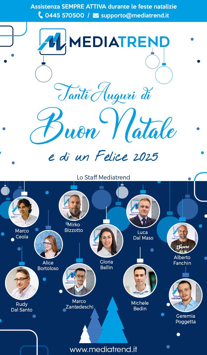 Aperti Anche Durante le Feste Natalizie 2024/2025
